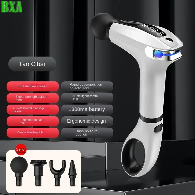 Electric Massage Gun Deep Tissue - Bâton de massage, pistolet de massage,