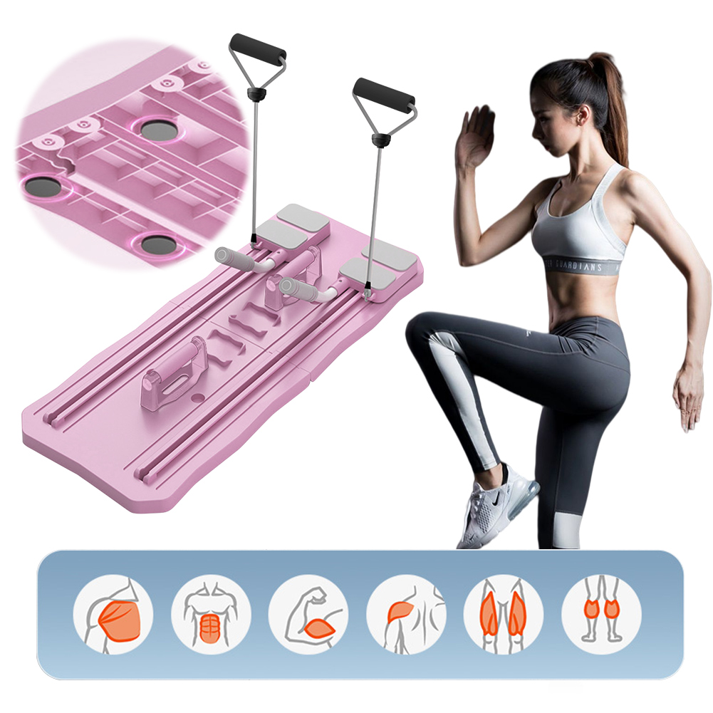 Push Up Board Foldable Multi Function - Planche de fitness multifonctionnelle, machine d'exercice
