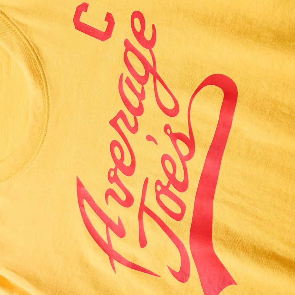 Team Sports - T-shirt jaune pour homme, personnage du