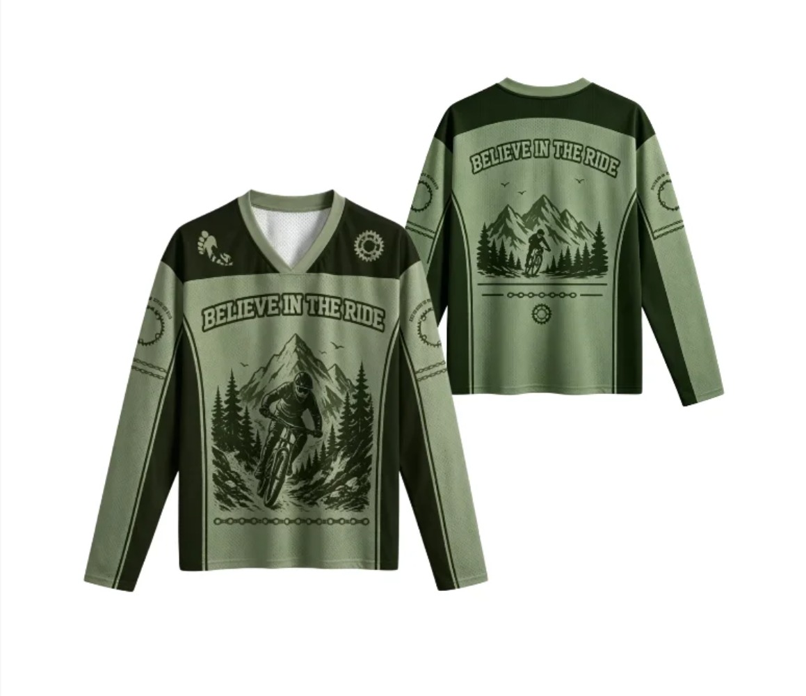 Cycling - T-shirt de sport à manches longues