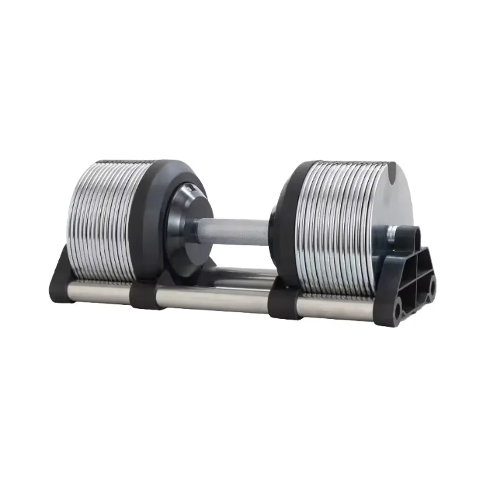 Adjustable Dumbbell Pair 40Kg - Ensemble d'haltères réglables en acier pour