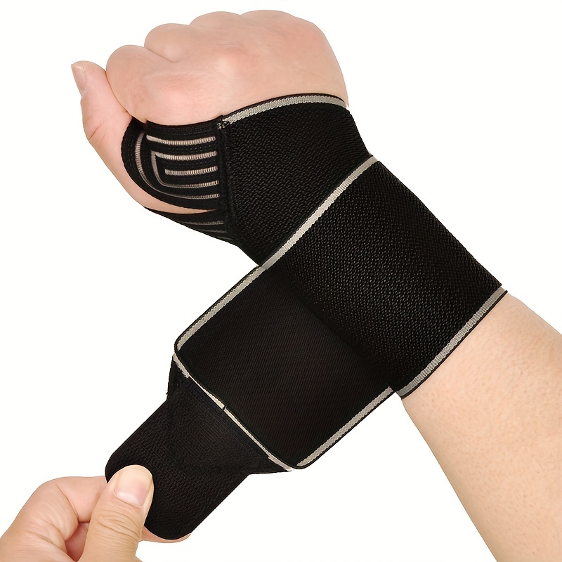 Wrist Wraps Weightlifting Support - Sangle de soutien de poignet réglable,
