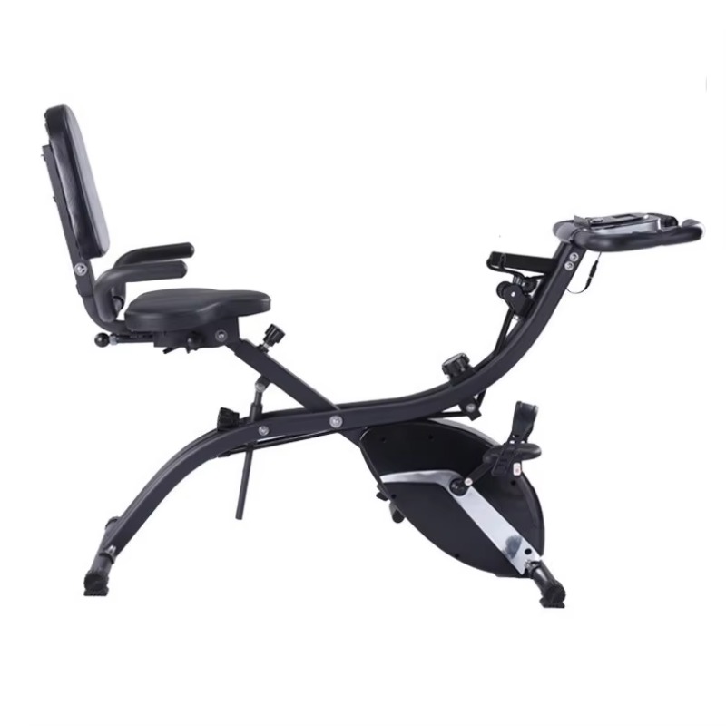 Exercise Bike Magnetic Resistance - Vélo d'exercice pliable pour la maison,