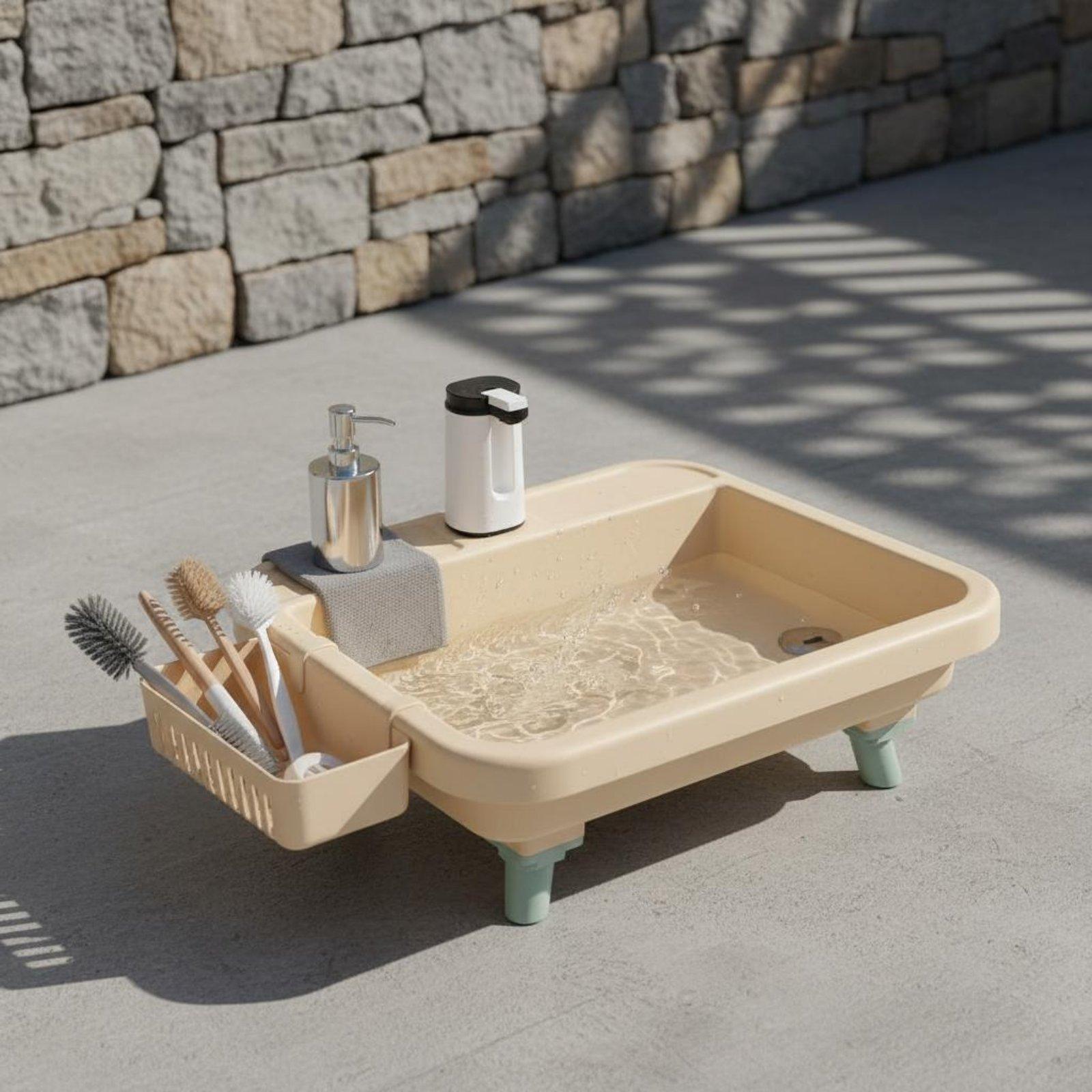 Camping - Lavabo d'extérieur portable, nettoyeur haute pression,