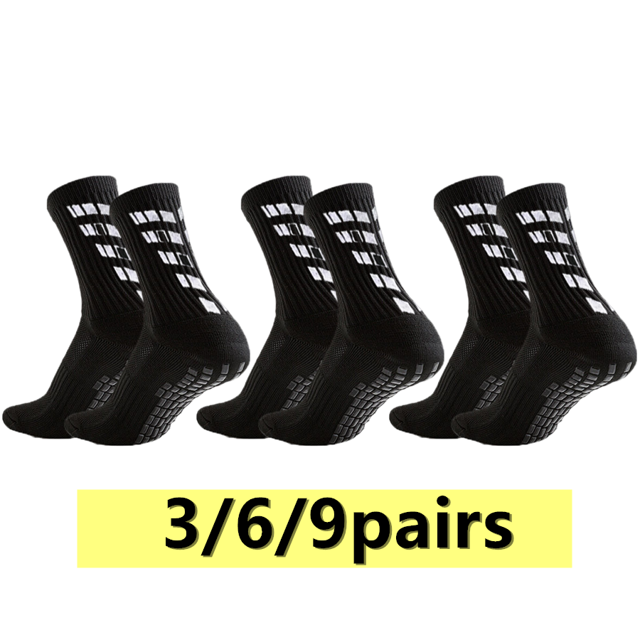 Hiking - 3/6/9 paires de chaussettes antidérapantes pour