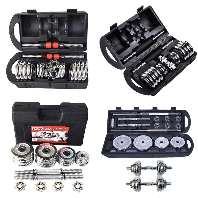 Adjustable Dumbbell Pair 40Kg - 2026 Vente directe d'usine, ensemble d'haltères