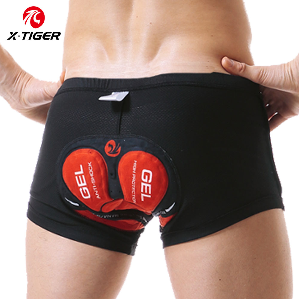 X-Tiger Short de cyclisme en m - Padded Cycling Shorts 5D Gel avis et prix