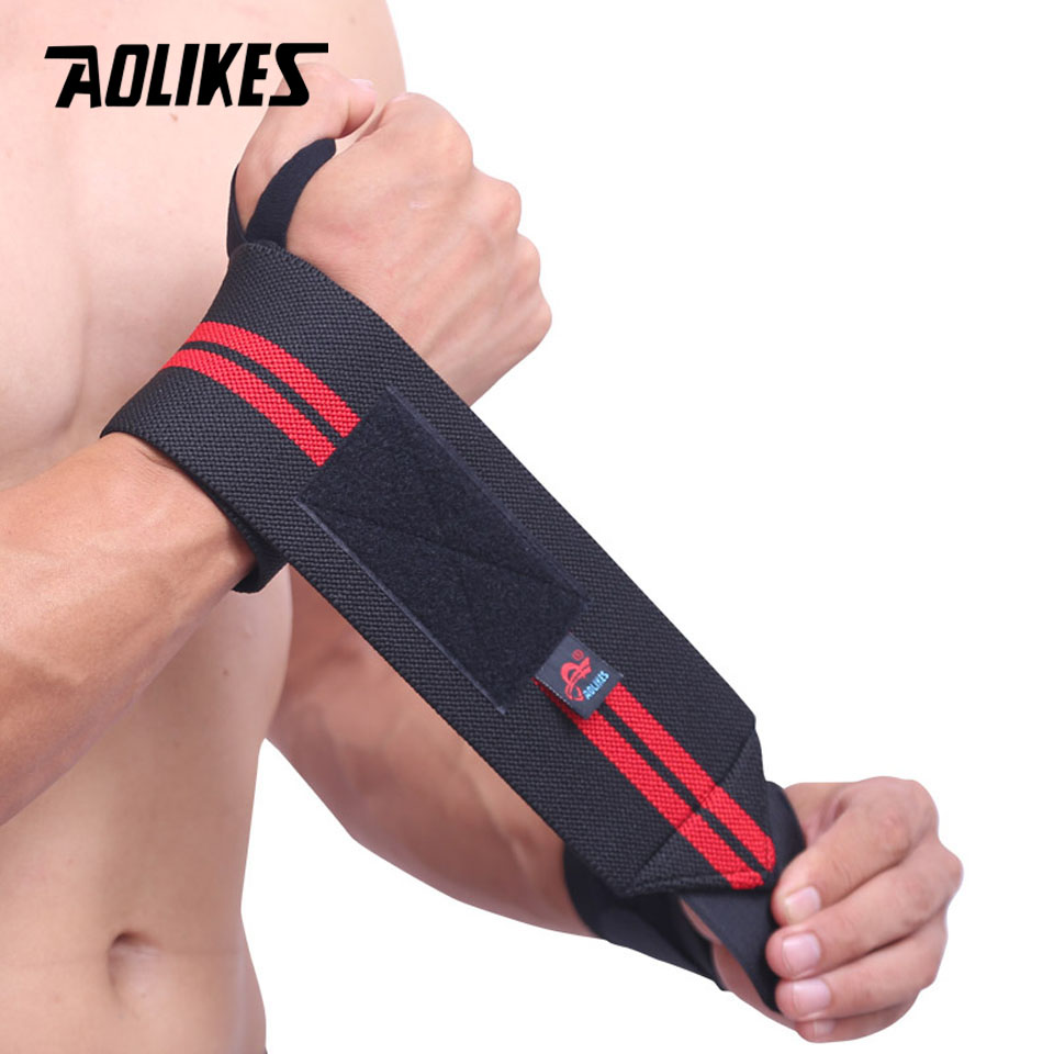 AOLIKES 1 paire bracelet poign - Wrist Wraps Weightlifting Support avis et prix