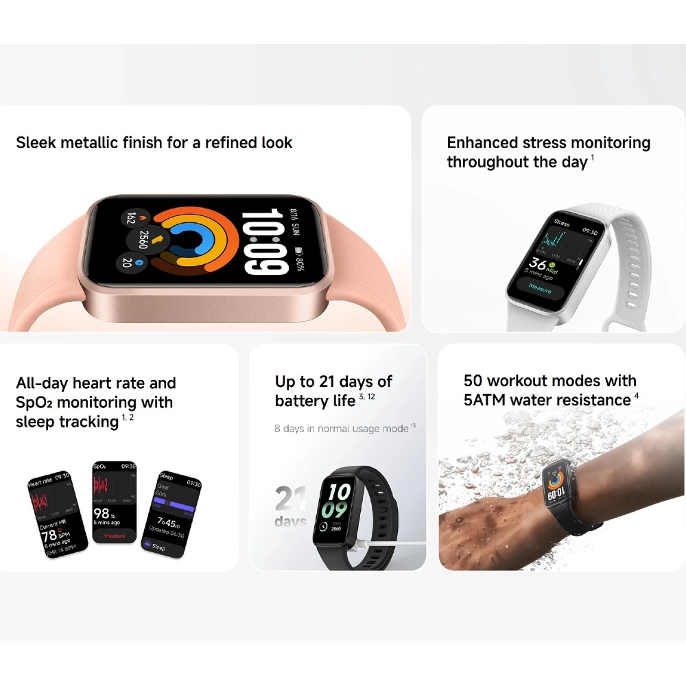 Bracelet intelligent Xiaomi Sm - Resistance Bands Set With Handles avis et prix