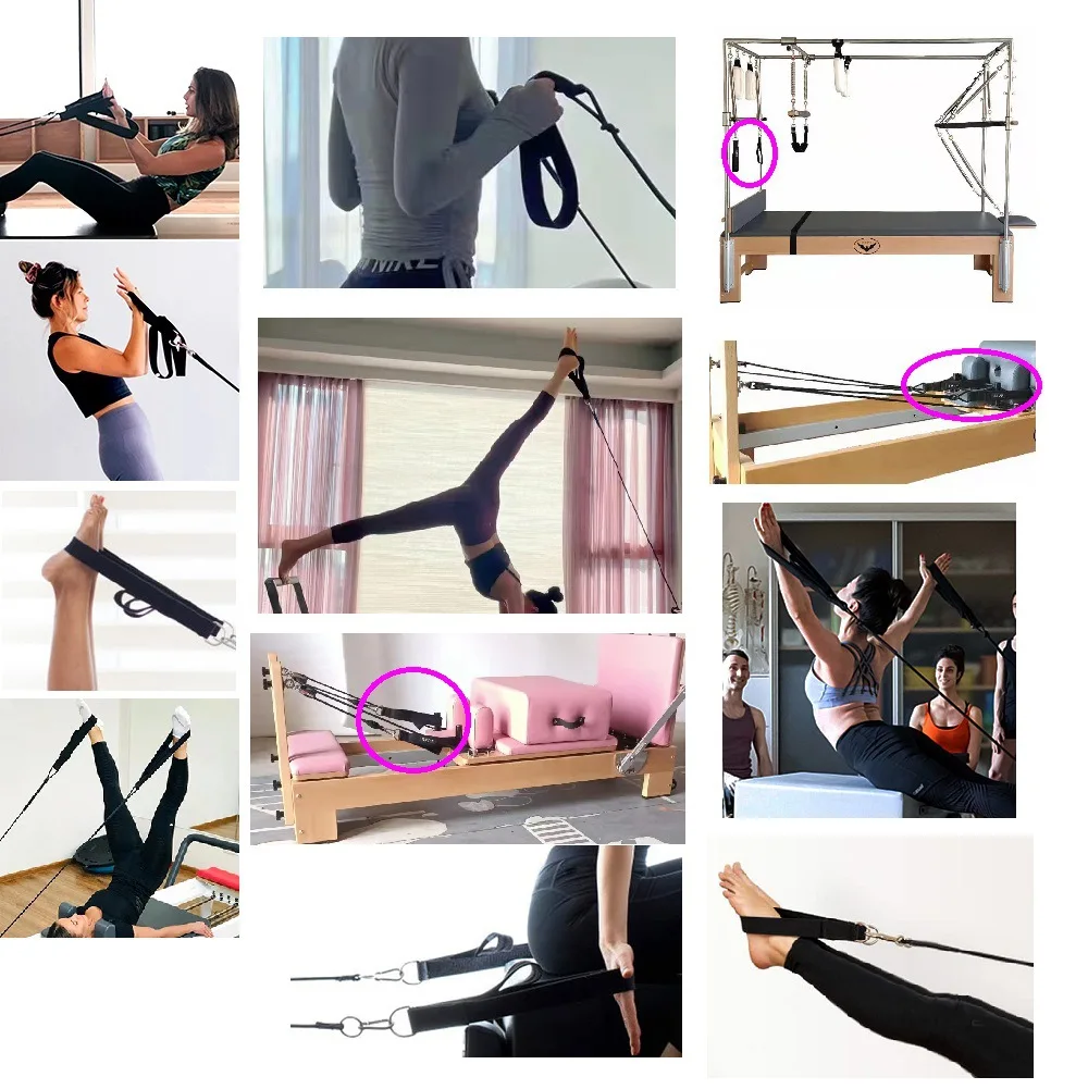 Bande de Résistance Élastique  - Pilates Bar Kit With Resistance Bands avis et prix