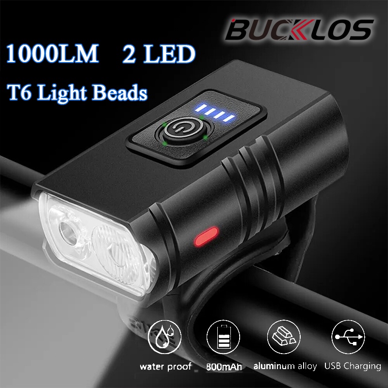 Lumières de vélo 1000 Lumen 25 - Rechargeable Bicycle Headlight 1000 Lumen avis et prix