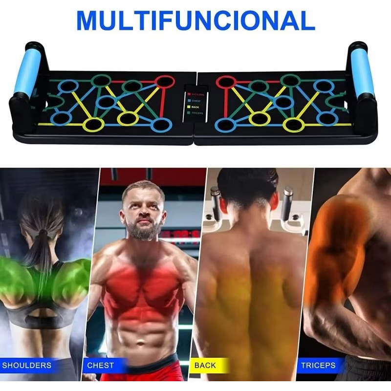 Équipement d'exercice pliable  - Push Up Board Foldable Multi Function avis et prix