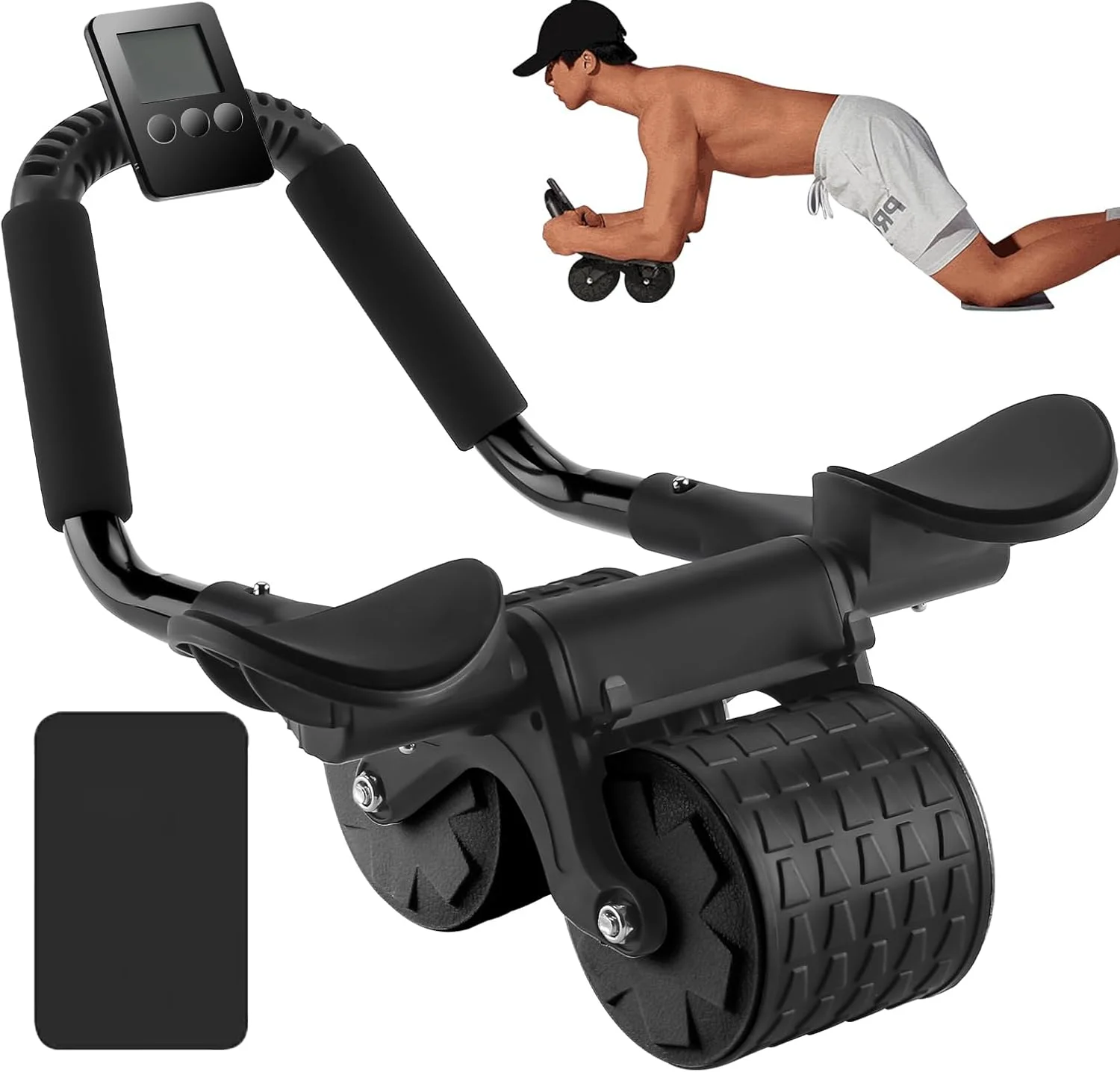 Roue abdominale avec support d - Ab Roller Wheel With Elbow Support avis et prix