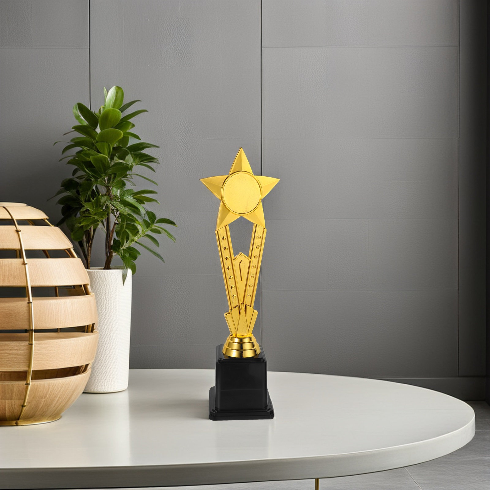 Trophée Étoile Dorée en Plasti - Team Sports avis et prix
