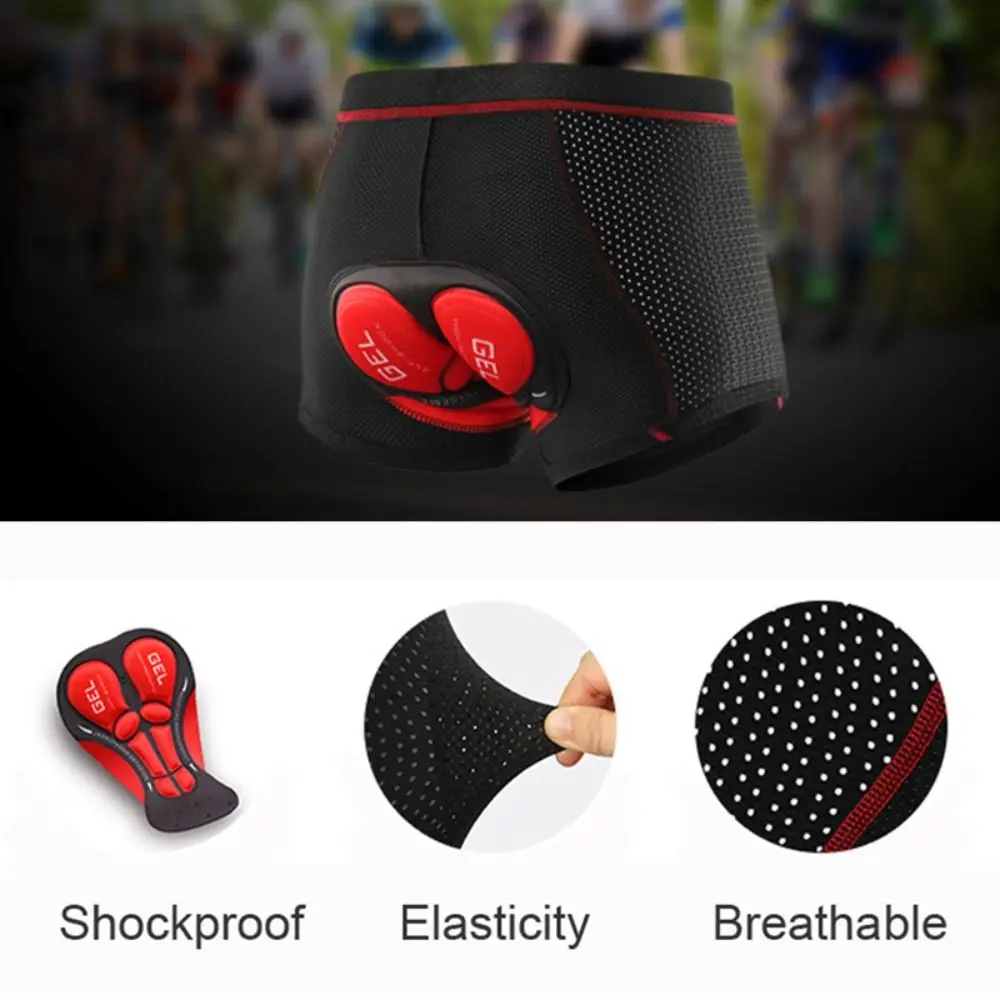 Short de cyclisme respirant et - Padded Cycling Shorts 5D Gel avis et prix
