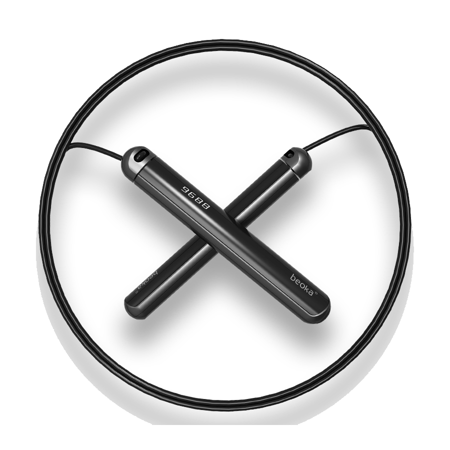Corde à sauter numérique sans  - Smart Jump Rope Digital Counter avis et prix