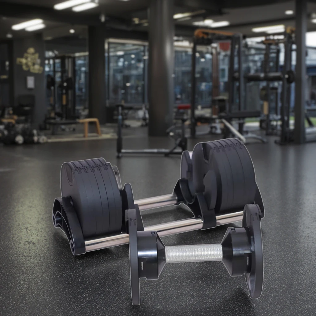 Barre de musculation réglable  - Adjustable Dumbbell Pair 40Kg avis et prix