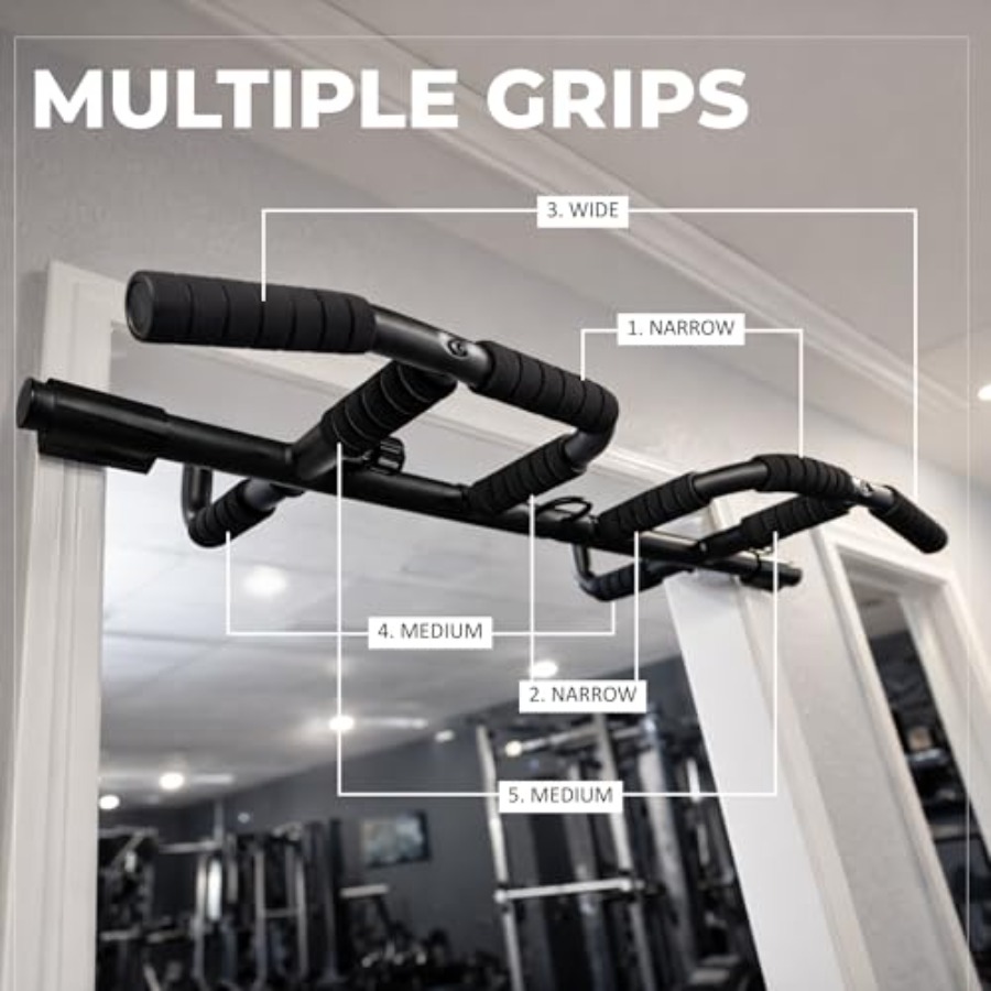 Barre de traction pour porte a - Door Pull Up Bar No Screw avis et prix