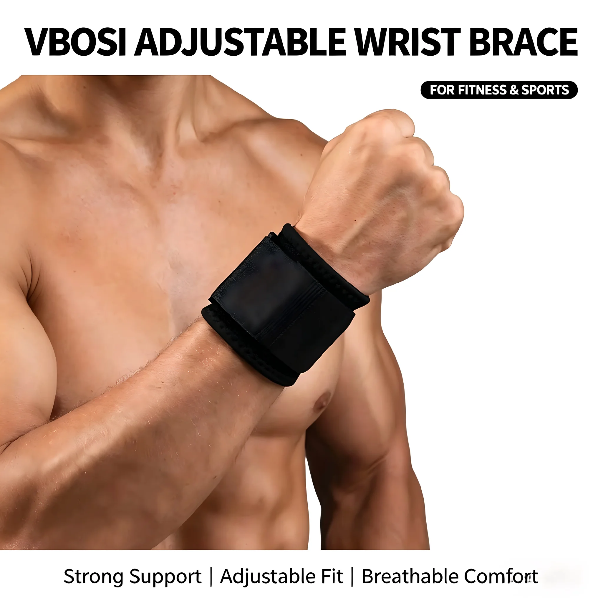 Bandes de maintien respirantes - Wrist Wraps Weightlifting Support avis et prix