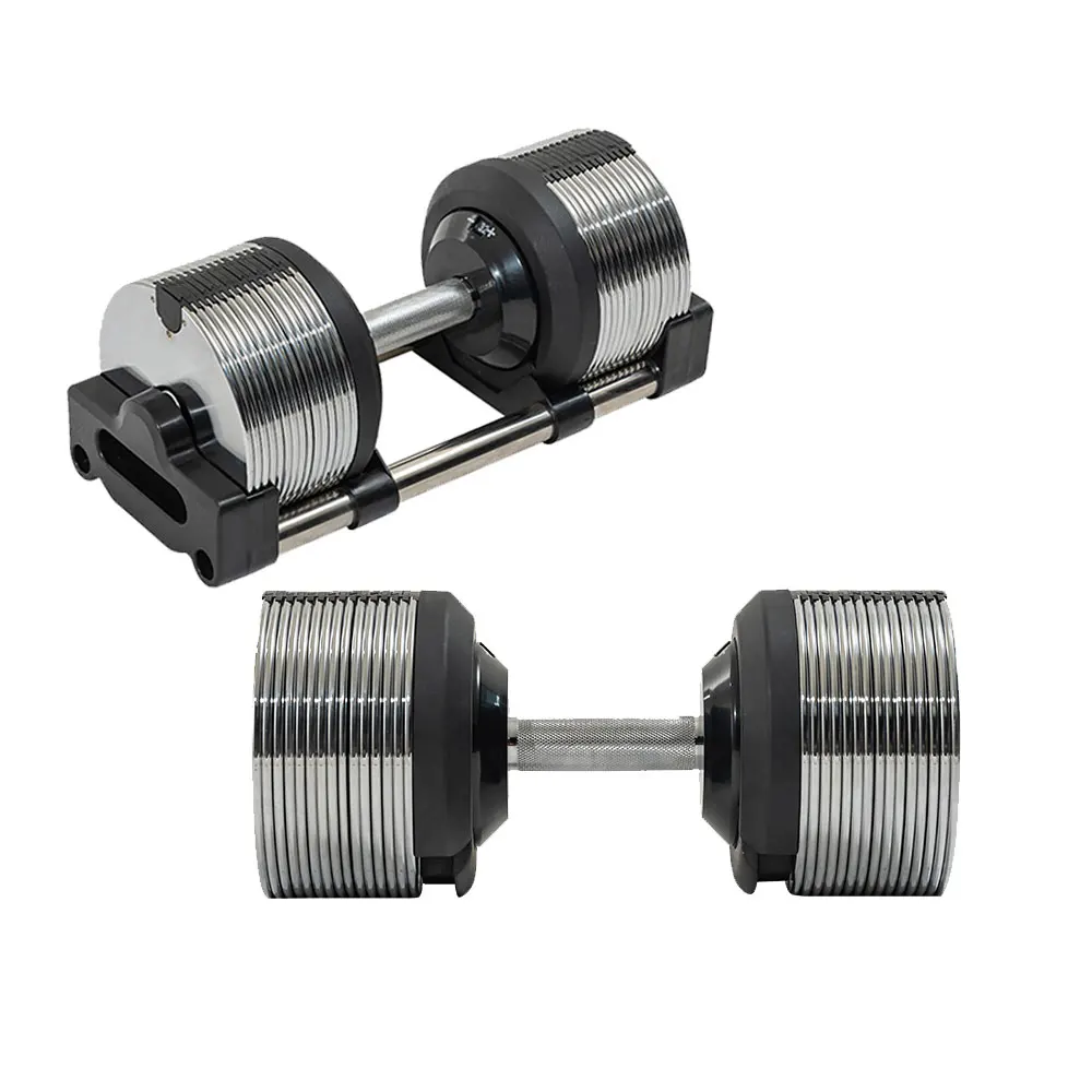 Haltères réglables en acier in - Adjustable Dumbbell Pair 40Kg avis et prix